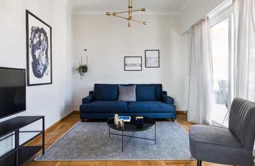 Kolonaki Apartment | Elegant Luminous 3BD apartment in Kolonaki by UPSTREET