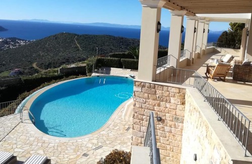 Saronida Villa | Endless Blue Villa Sarwnida