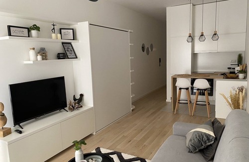Bar Apartment | Enjoy a stylish experience at this centrally-located place.