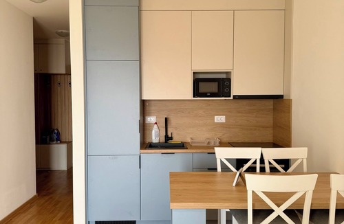 Becici Apartment | Enjoyable 2-bedroom apartment with AC in charming Bečići, Giraffe Suites 8