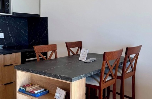Becici Apartment | Enjoyable 2-bedroom apartment with AC in welcoming Bečići, Giraffe Suites 16