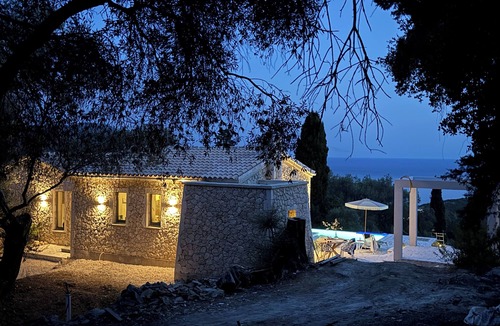 Lakones House | Exclusive stone villa with infinity pool & incomparable sea views