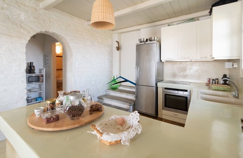 Kea Villa | Fantastic villa with a swimming pool, beautiful garden and a panoramic sea view