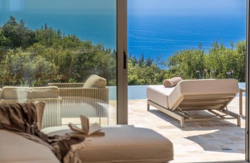 Erisos Villa | Fiscardo Luxury Stone Villa Amente, with sunset view!