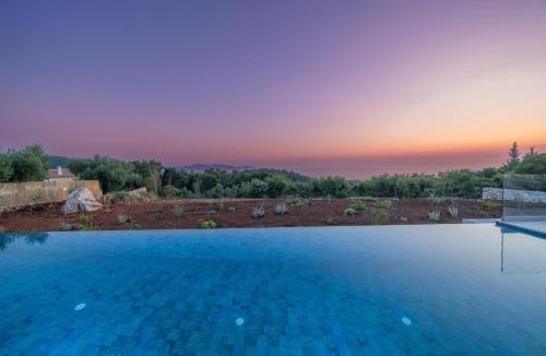 Erisos Villa | Fiscardo Luxury Stone Villa Amente, with sunset view!