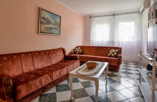 Budva Apartment | Flat 3 min to Beach w Terrace in Budva Old Town