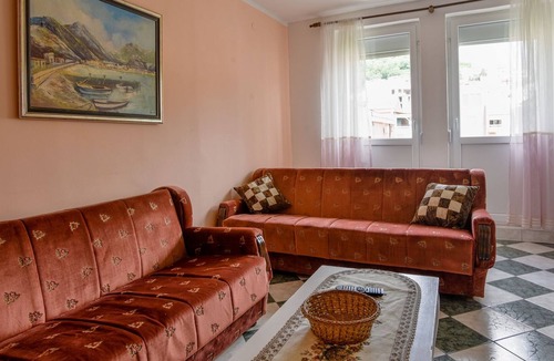 Budva Apartment | Flat 3 min to Beach w Terrace in Budva Old Town
