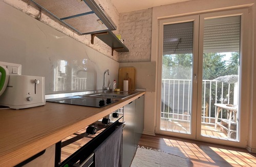 Tirana Apartment | Flora - Modern Rooftop Apartment with Balcony