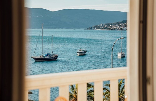 Zelenika Villa | Four bedroom villa with a pool, steps from the beach