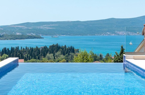 Tivat Villa | Four - Bedroom Villa with Sea View and Private Pool