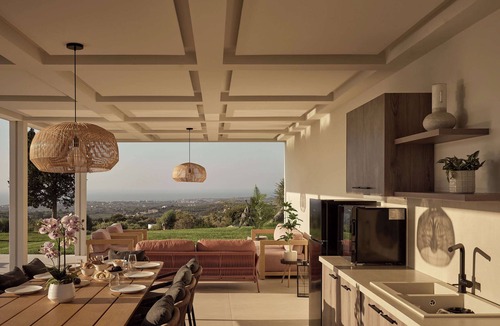 Asteri Villa | Gavras Exclusive Villa I, 2 Pools, Gym & SeaViews