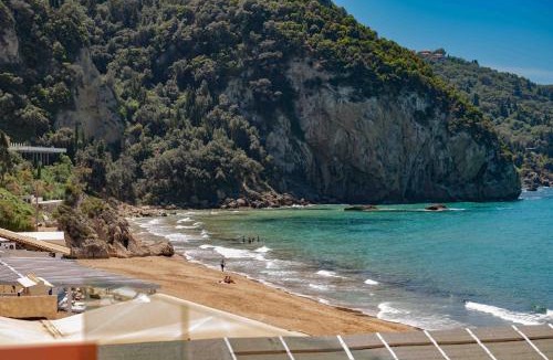 Agios Gordios House | Glorious Sunset & Sea View Studio Mariastella 4