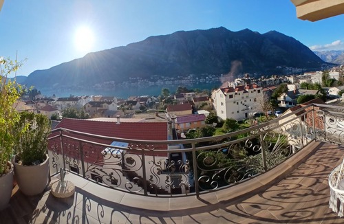 Kotor Apartment | Golden Panoramic view 1 bedroom apartment with best location and parking spot.