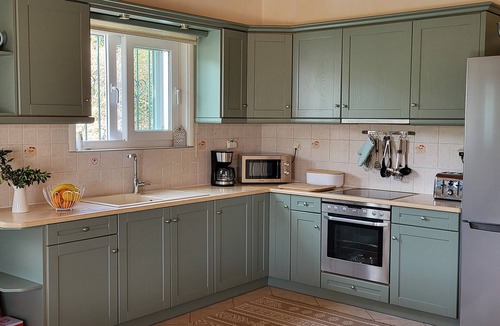 Kefalovriso Villa | Villa Callisto with two bedrooms and private pool for family Corfu 4 Sleeps