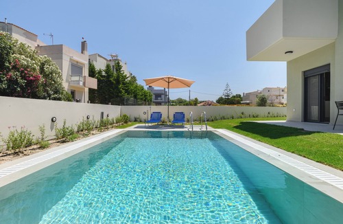 Ixia Villa | Green Villa Rhodes, Relax by the Pool