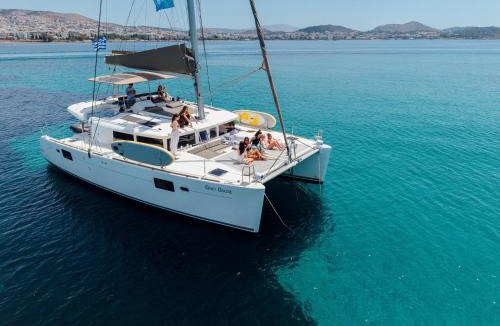 Glyfada Boat Rental | Grey Goose - Lagoon 450 Fly