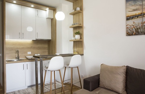 Podmaine Apartment | Hidden Mini Palais with Sea View in Budva