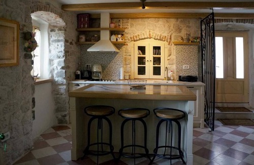 Dobrota Villa | Historic Beachfront Villa in Kotor with Three Bedrooms