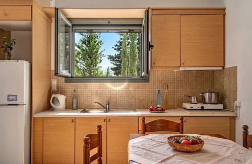Agios Nikitas Apartment | Holiday Accommodation "Alkionides Apartment 1" with pine forest overlook
