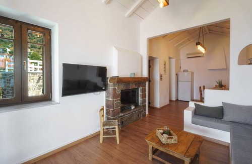 Thrace Cottage | Horizon view stone cottage, Methana
