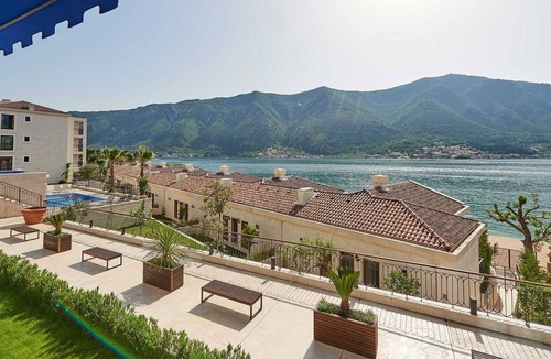 Dobrota Apartment | Huma Three Bedroom Family Penthouse with Sea View