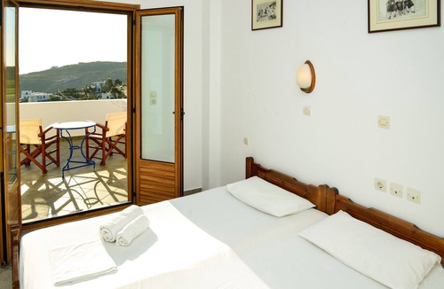 Ios Town Apartment | Ios great Sea view studio next to nightlife for 2