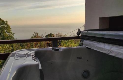 Tsagarada Apartment | Iris Stone Villa with Jacuzzi