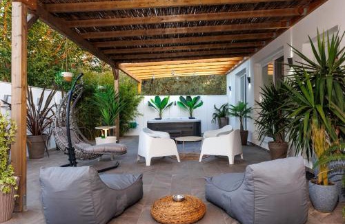 Skala Sotiros Villa | Jacuzzi deluxe villa