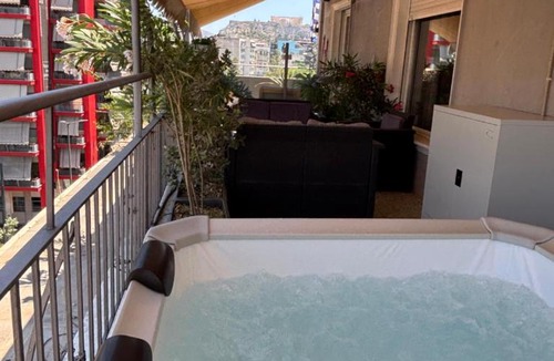 Kerameikos Apartment | Jacuzzi Patio & Acropolis view 2-BD Retreat