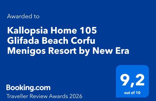 Glyfada Apartment | Kallopsia Home 105 Glifada Beach Corfu Menigos Resort by New Era