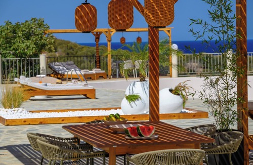 Istron House | Kalos Luxury Homes, Istron Loft I Private Jacuzzi