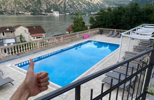 Muo Apartment | Kotor Bay View Residence with Pool