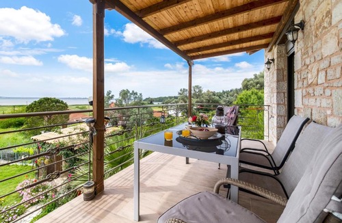 Spanokhorion House | Lefkada view villa Vasiliki 1
