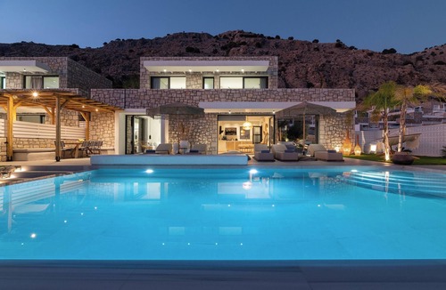 Prassonissi Villa | Lido Blue Villa in Lindos