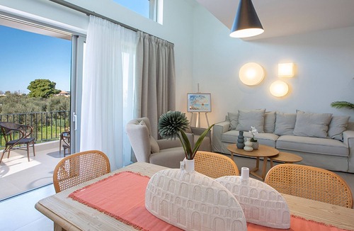 Lefkada Town House | Lirides 2 bedroom Suite B2 with loft