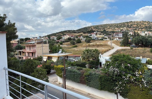 Saronikos Apartment | Lovely very bright semibasement apartment with 2 bedrooms, double and tween