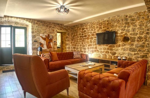 Lustica Villa | Luštica Stone Villa by V&J, Free Sunbeds at Mirišta Beach, Montenegro