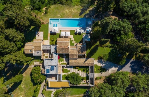 Corfu Town Villa | Luxurious private pool Villa with spectacular sea views