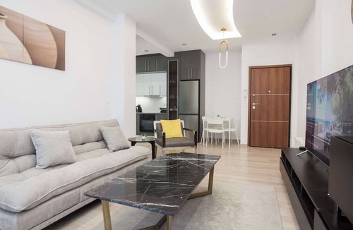 Voula Apartment | Luxury Athens Riviera 1 Bd Retreat next to Beach
