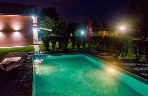 Danilovgrad Villa | Luxury house with private pool, sauna, hot tub and river on the property