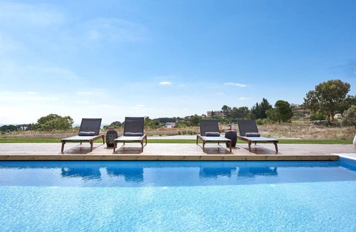 Kallithea Villa | Luxury Rhodes Villa Amina Villa Sea View Private Swimming Pool 4 BDR Kalithea