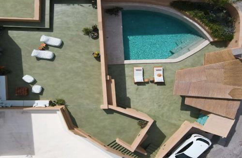 Episkopi Gonias Villa | Luxury Santorini Villa Potamos Luxury House 2 Bedrooms