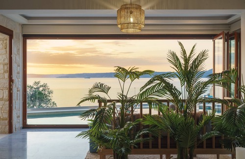Plaka Villa | Luxury Sea Villa Almy with pool in Almyrida Chania