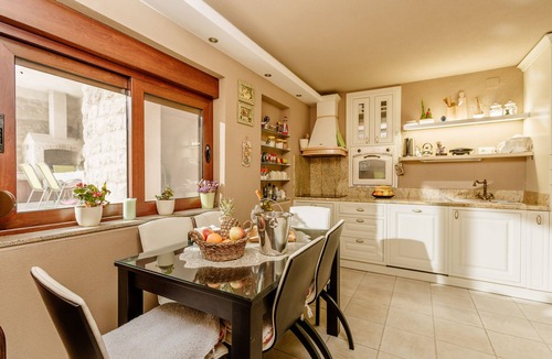 Dobrota Villa | Luxury Stone Villa with private sea pier and heated pool