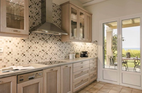Svoronata House | Luxury Villa clifftop location above Ai Helis Beach with stunning sea-views
