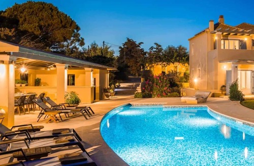Svoronata House | Luxury Villa clifftop location above Ai Helis Beach with stunning sea-views