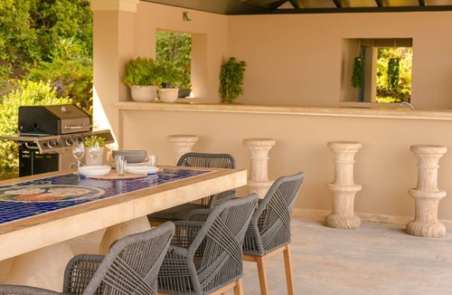 Svoronata House | Luxury Villa clifftop location above Ai Helis Beach with stunning sea-views