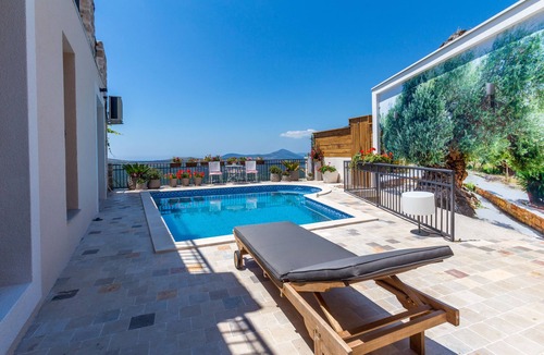 Radanovici Villa | Luxury Villa Nikoleta with Private Pool and Boka Bay View for 12 People