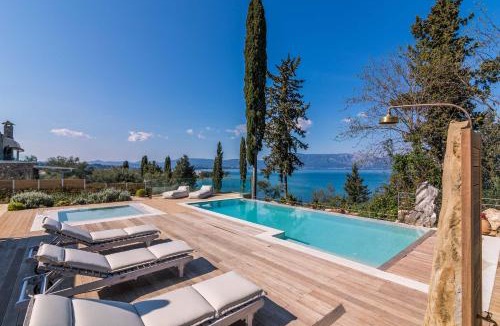 Corfu Town Villa | Melithea Seaview Villa with Private Pool