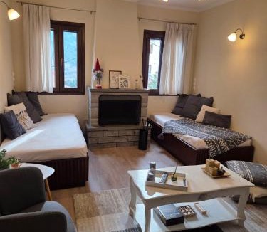 Metsovo Apartment | Metsovo Fireplace Retreat 2